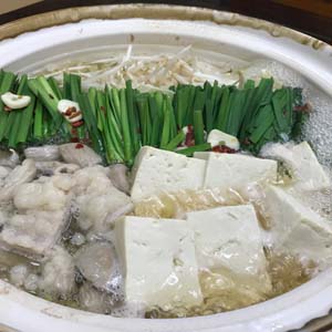 壱岐の島豆腐と鍋料理